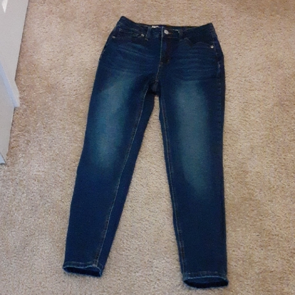 No Boundaries Women's Blue Skinny Jeans